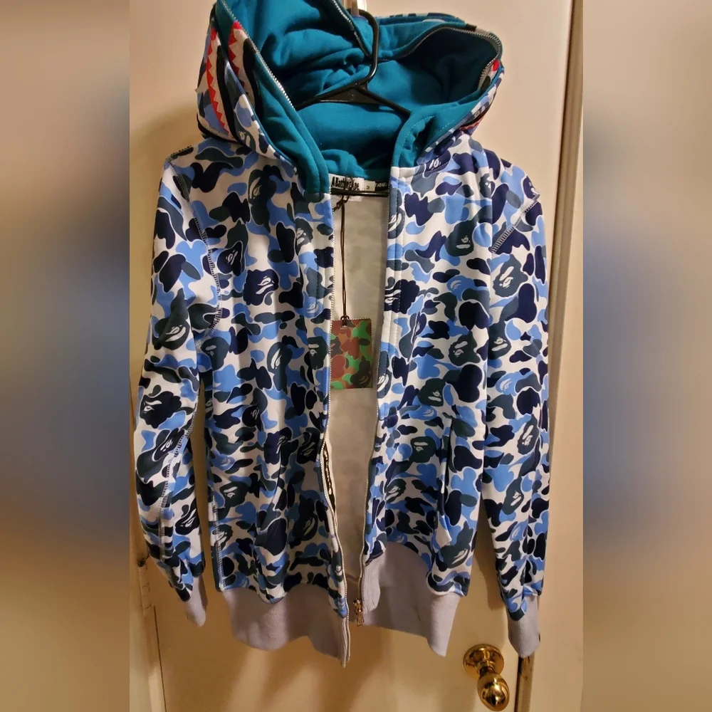 BAPE hoodie blue - Picture 2 of 9